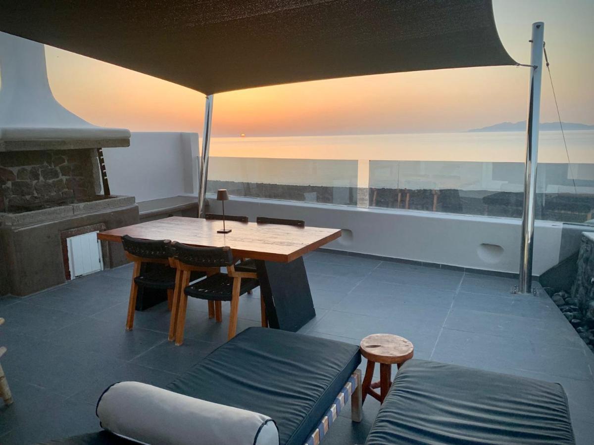 Incognito Beach Villa Santorini Kamari  Ngoại thất bức ảnh