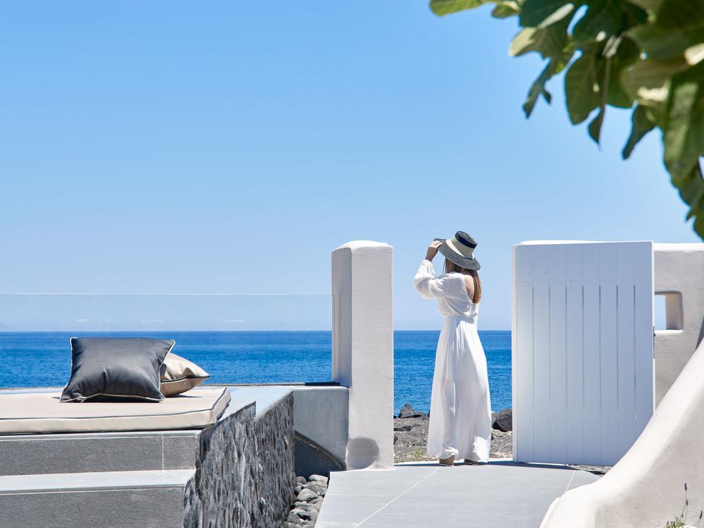 Incognito Beach Villa Santorini Kamari  Ngoại thất bức ảnh