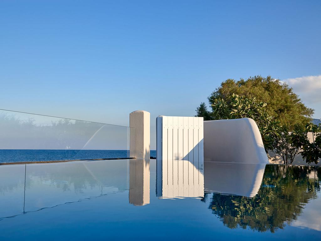 Incognito Beach Villa Santorini Kamari  Ngoại thất bức ảnh