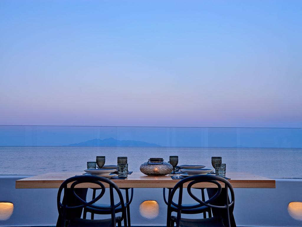 Incognito Beach Villa Santorini Kamari  Ngoại thất bức ảnh