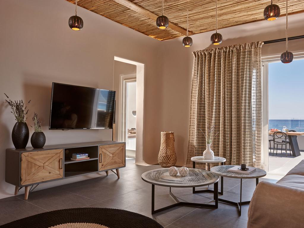 Incognito Beach Villa Santorini Kamari  Ngoại thất bức ảnh